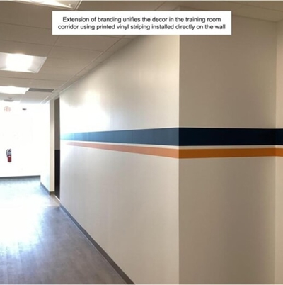 Distribution Center Wayfinding & Branding Project Photo